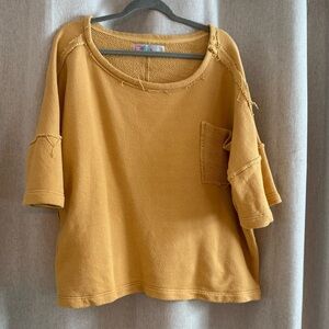 Pale Mustard Yellow FP Top